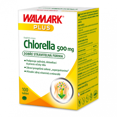 WALMARK Chlorella - Хлорелла 500 мг, 100 таблеток